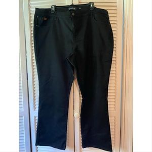 Oglyn boot cut jeans black Size 20W NWOT